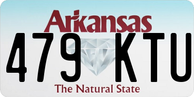 AR license plate 479KTU