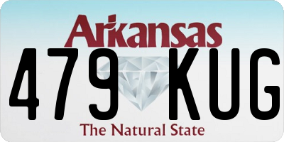 AR license plate 479KUG