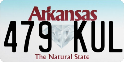 AR license plate 479KUL