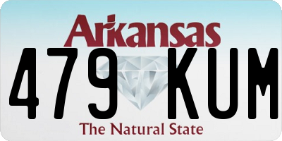 AR license plate 479KUM