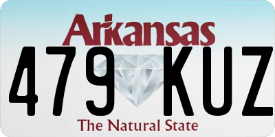 AR license plate 479KUZ