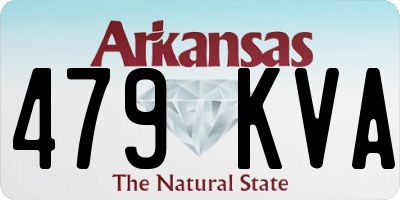 AR license plate 479KVA