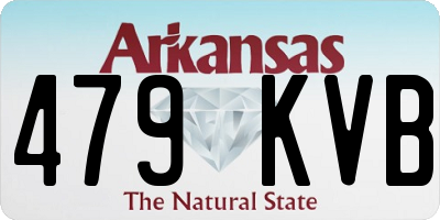 AR license plate 479KVB
