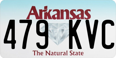 AR license plate 479KVC