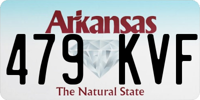 AR license plate 479KVF