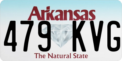 AR license plate 479KVG