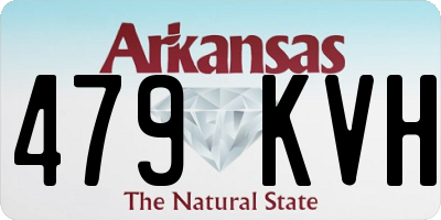 AR license plate 479KVH