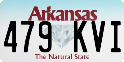AR license plate 479KVI