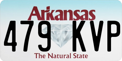 AR license plate 479KVP