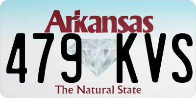 AR license plate 479KVS