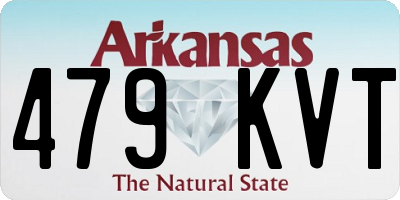 AR license plate 479KVT