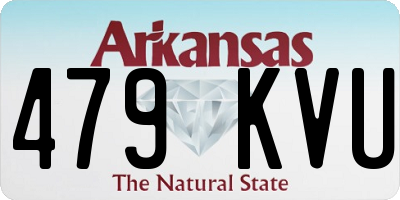 AR license plate 479KVU