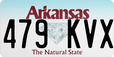 AR license plate 479KVX