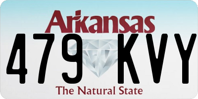 AR license plate 479KVY