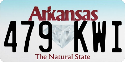 AR license plate 479KWI