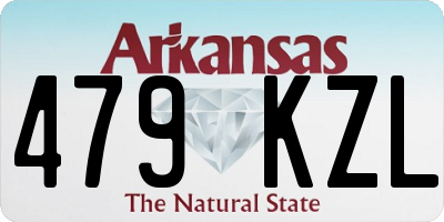 AR license plate 479KZL