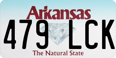 AR license plate 479LCK