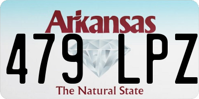 AR license plate 479LPZ