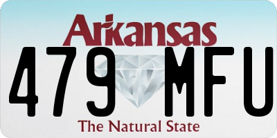 AR license plate 479MFU