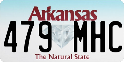 AR license plate 479MHC