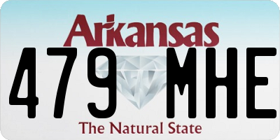AR license plate 479MHE