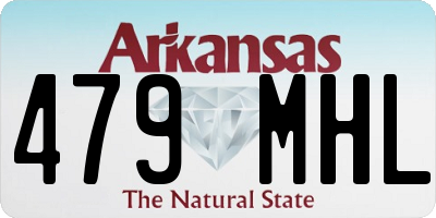 AR license plate 479MHL