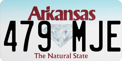 AR license plate 479MJE