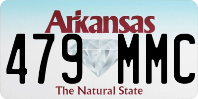 AR license plate 479MMC