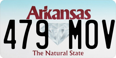 AR license plate 479MOV