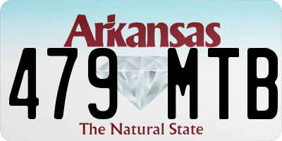 AR license plate 479MTB