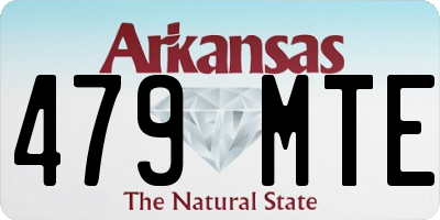 AR license plate 479MTE