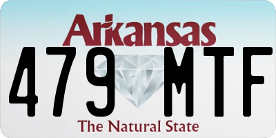 AR license plate 479MTF