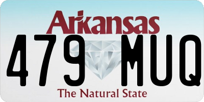 AR license plate 479MUQ