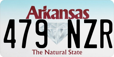 AR license plate 479NZR