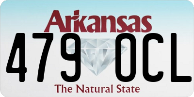 AR license plate 479OCL
