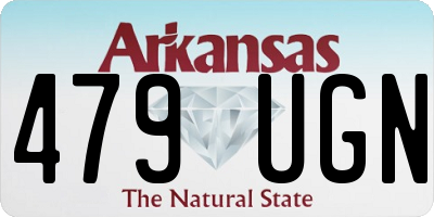 AR license plate 479UGN
