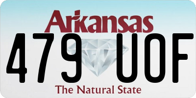 AR license plate 479UOF