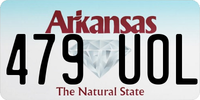 AR license plate 479UOL