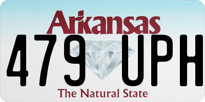 AR license plate 479UPH