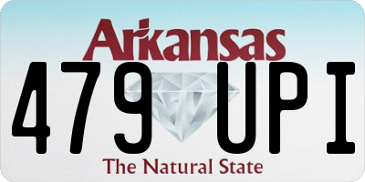AR license plate 479UPI