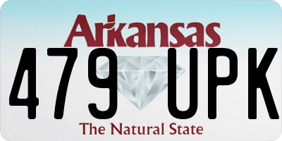 AR license plate 479UPK