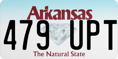 AR license plate 479UPT