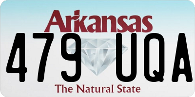 AR license plate 479UQA