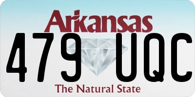 AR license plate 479UQC
