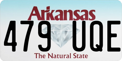 AR license plate 479UQE