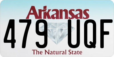 AR license plate 479UQF