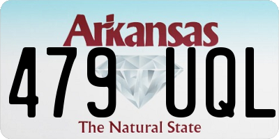AR license plate 479UQL