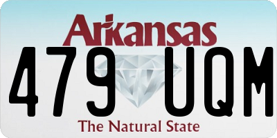 AR license plate 479UQM