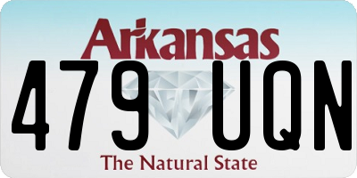 AR license plate 479UQN
