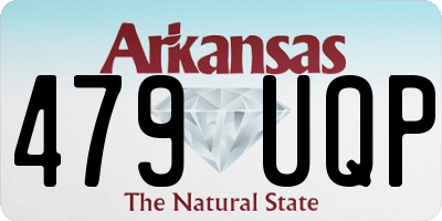 AR license plate 479UQP
